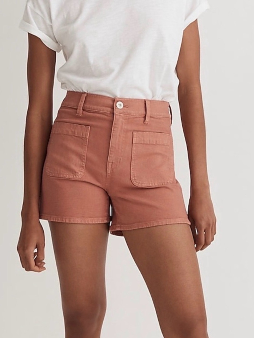 Madewell Dried Rose Emmett 2.0 Shorts Size 26